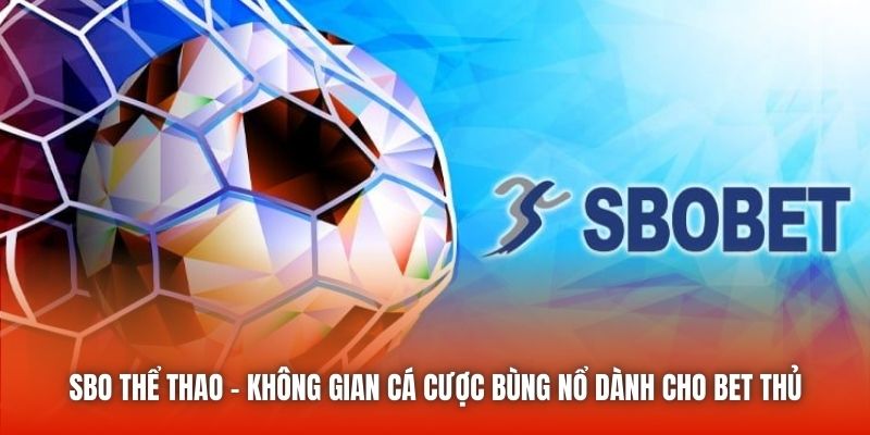 SBO Thể Thao - Không Gian Cá Cược Bùng Nổ Dành Cho Bet Thủ